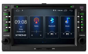 Autoradio Homologado KIA RIO 2006-10 con Procesador 4 Nucleos (16+2) Android 10 - Pantalla 6.2" con DVD-WIFI-GPS-BT-Procesador Audio DSP +Cam (Importación 10D) XTRONS QUADCORE Series