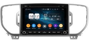 Autoradio Homologado KIA SPORTAGE 2016-18 Procesador 8 Nucleos (128+8) Android 11 - Pantalla 8" con DVD-WIFI-GPS-BT-Procesador Audio DSP, Carplay Inalambrico y Android Auto + CamRet + TV Full HD (Importación 10D) PREMIUM series