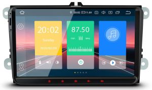 Autoradio Homologado para VW GOLF años 2003-13, Pantalla 9" Procesador 4 Nucleos (32+2), Android 13 con Carplay Inalambrico y Android Auto+DSP-GPS-BT-USB-WIFI (EN STOCK) QUAD32 VW SERIES