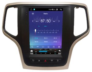 Autoradio Homologado Tesla JEEP GRAND CHEROKEE años del 2014-20 Procesador 8 Nucleos (128+8) Android 12 - Pantalla 9.7" Vertical Tesla Style con WIFI-GPS-BT-Procesador Audio DSP +Carplay inalambrico (IMPORTACION 10D)