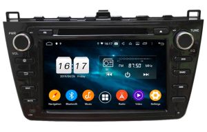 Autoradio Homologado MAZDA 6 años 2006-12 Procesador 8 Nucleos (128+8) Android 11 - Pantalla 8" con DVD-WIFI-GPS-BT-Procesador Audio DSP, Carplay Inalambrico y Android Auto+ CamRet +TV Full HD (Importación 10D) PREMIUM series