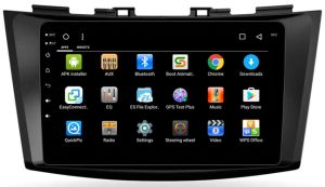 Autoradio Homologado SUZUKI SWIFT años del 2011-17 Procesador 8 Nucleos (128+8) Android 11 - Pantalla 9" con WIFI-GPS-BT-Procesador Audio DSP, Carplay Inalambrico y Android Auto + CamRet + TV Full HD (Importación 10D) PREMIUM series