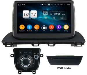Autoradio Homologado MAZDA 3 2014-20 Procesador 8 Nucleos (128+8) Android 11 - Pantalla 8" con JOYSTICK-DVD-WIFI-GPS-BT-Procesador Audio DSP, Carplay Inalambrico y Android Auto+ CamRet +TV Full HD (Importación 10D) PREMIUM series