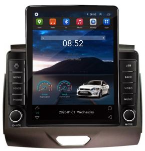 Autoradio Tesla para FORD RANGER años 2017-22, Procesador 8 Nucleos (64+4) Android 10 - Pantalla VERTICAL 9.7" Tecnologia Ips - Carplay - WIFI-GPS-BT-Procesador Audio DSP +Cam (IMPORTACION 10D)
