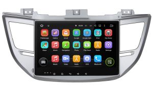 Autoradio Homologado HYUNDAI TUCSON 2015-18 Procesador 8 Nucleos (128+8) Android 11 - Pantalla 10.1" con WIFI-GPS-BT-Procesador Audio DSP, Carplay Inalambrico y Android Auto + CamRet + TV Full HD (Importación 10D) PREMIUM series