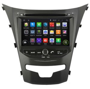 Autoradio Homologado SSANGYONG KORANDO 2014-15 Procesador 8 Nucleos (128+8) Android 11 - Pantalla 7" con DVD-WIFI-GPS-BT-Procesador Audio DSP, Carplay Inalambrico y Android Auto + CamRet + TV Full HD (Importación 10D) PREMIUM series