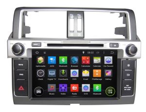Autoradio Homologado TOYOTA PRADO 2014-18 Procesador 8 Nucleos (128+8) Android 11 - Pantalla 8" con DVD-WIFI-GPS-BT-Procesador Audio DSP, Carplay Inalambrico y Android Auto + CamRet + TV Full HD (Importación 10D) PREMIUM series