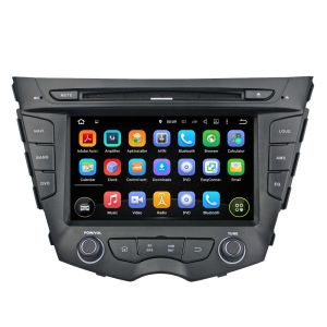 Autoradio Homologado HYUNDAI VELOSTER 2011-17 Procesador 8 Nucleos (64+4) Android 13 - Pantalla 7" con DVD-WIFI-GPS-BT-Procesador Audio DSP, Carplay Inalambrico y Android Auto + CamRet (Importación 10D) PREMIUM series