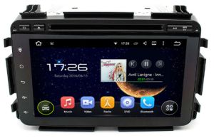 Autoradio Homologado HONDA HRV 2015-19 Procesador 8 Nucleos (128+8) Android 11 - Pantalla 8" con DVD-WIFI-GPS-BT-Procesador Audio DSP, Carplay Inalambrico y Android Auto + CamRet + TV Full HD (Importación 10D) PREMIUM series