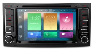 Autoradio Homologado VW TOUAREG 2004-11 Procesador 8 Nucleos (128+8) Android 11 - Pantalla 7" con WIFI-GPS-BT-Procesador Audio DSP, Carplay Inalambrico y Android Auto + CamRet (Importación 10D) PREMIUM series