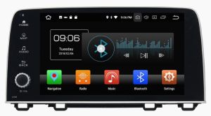 Autoradio Homologado HONDA CRV 2017-19 Procesador 8 Nucleos (128+8) Android 11 - Pantalla 9" con WIFI-GPS-BT-Procesador Audio DSP, Carplay Inalambrico y Android Auto + CamRet + TV Full HD (Importación 10D) PREMIUM series