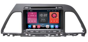 Autoradio Homologado HYUNDAI SONATA 2016-23 Procesador 8 Nucleos (128+8) Android 11 - Pantalla 8" con DVD-WIFI-GPS-BT-Procesador Audio DSP, Carplay Inalambrico y Android Auto + CamRet + TV Full HD (Importación 10D) PREMIUM series