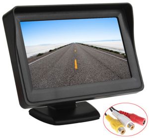 Pantalla LCD de 4.3" base fija para camara de retroceso (No incluye camara)