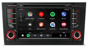 Autoradio Homologado AUDI A6/S6/RS6 1997-05 Procesador 8 Nucleos (32+4) Android 10 - Pantalla 7" con DVD-WIFI-GPS-BT-Procesador Audio DSP +Cam +TV Full HD (Importación 7D) PREMIUM serie