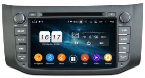 Autoradio Homologado NISSAN SENTRA 2013-20 Procesador 8 Nucleos (128+8) Android 11 - Pantalla 8" con DVD-WIFI-GPS-BT-Procesador Audio DSP, Carplay Inalambrico y Android Auto + CamRet + TV Full HD (Importación 10D) PREMIUM series