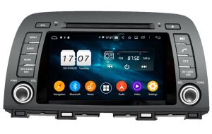 Autoradio Homologado MAZDA 6 del 2013-15 Procesador 8 Nucleos (128+8) Android 11 - Pantalla 8" con DVD-WIFI-GPS-BT-Procesador Audio DSP, Carplay Inalambrico y Android Auto+ CamRet +TV Full HD (Importación 10D) PREMIUM series