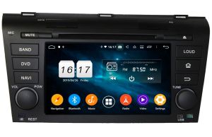 Autoradio Homologado MAZDA 3 DEL 2003-08 Procesador 8 Nucleos (128+8) Android 11 - Pantalla 7" con DVD-WIFI-GPS-BT-Procesador Audio DSP, Carplay Inalambrico y Android Auto+ CamRet +TV Full HD (Importación 10D) PREMIUM series