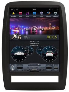 Autoradio Homologado para DODGE DURANGO 2011-2019 Pantalla Tesla Style de 12.1" Vertical con Procesador 8 Nucleos Qualcomm (64+4) Android 13 + Carplay inalambrico con GPS-BT-USB-WIFI +Cam (Importación 10D) PREMIUM Series