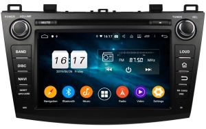 Autoradio Homologado MAZDA 3 2009-13 Procesador 8 Nucleos (128+8) Android 11 - Pantalla 8" con DVD-WIFI-GPS-BT-Procesador Audio DSP, Carplay Inalambrico y Android Auto+ CamRet +TV Full HD (Importación 10D) PREMIUM series