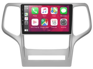 Autoradio Homologado JEEP GRAND CHEROKEE 2011-13 Procesador 8 Nucleos (128+6) Sistema Android 11 - Pantalla 9" con GPS-BT-USB-WIFI-Procesador DSP +Carplay +Cam (Importacion 10D) PREMIUM Series