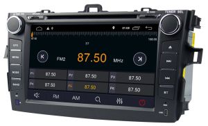 Autoradio Homologado TOYOTA COROLLA 2007-13 Procesador 8 Nucleos (64+4) Android 11 - Pantalla 8" con DVD-WIFI-GPS-BT-Procesador Audio DSP, Carplay Inalambrico y Android Auto + CamRet + TV Full HD (Importación 10D) PREMIUM series