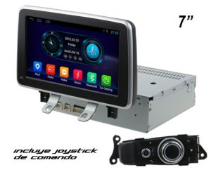 Autoradio Homologado MAZDA 2 2015-20 Procesador 8 Nucleos (128+8) Android 12 - Pantalla 7" con JOYSTICK-WIFI-GPS-BT-Procesador Audio DSP, Carplay Inalambrico y Android Auto + CamRet (Importación 10D) PREMIUM series