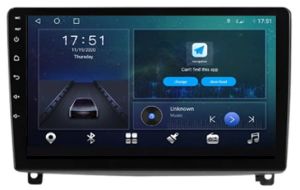 Autoradio para PEUGEOT 407 años 2004-10, Pantalla QLED de 9" Procesador 8 Nucleos (64+4), Android 13 con Carplay inalambrico + procesador de audio DSP-GPS-BT-USB-WIFI-Chip4G (EN STOCK) OCTA64 SERIE-S