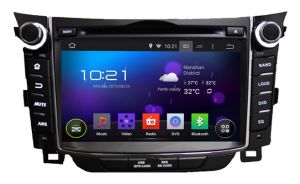 Autoradio Homologado HYUNDAI I30 2011-17 Procesador 8 Nucleos (128+8) Android 11 - Pantalla 8" con DVD-WIFI-GPS-BT-Procesador Audio DSP, Carplay Inalambrico y Android Auto + CamRet + TV Full HD (Importación 10D) PREMIUM series