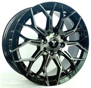 Juego de aros marca PDW Wheels  modelo 5100  b4tb - 15"x7.0" - 4x114.3 (8h)