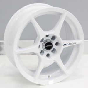 Juego de aros VARELOX Wheels  modelo B5885  white - 15"x7.0" - 4x100 (8h)