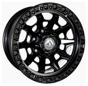 Juego de aros PDW Wheels  modelo 602  matte black - 16"x8.0" - 6x139.7