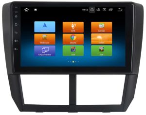 Autoradio Homologado SUBARU FORESTER 2007-12 Procesador 8 Nucleos (128+8) Android 11 - Pantalla 9" con WIFI-GPS-BT-Procesador Audio DSP, Carplay Inalambrico y Android Auto + CamRet + TV Full HD (Importación 10D) PREMIUM series
