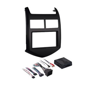 Consola para CHEVROLET SONIC 2012 - UP modelo 99-3012G marca METRA 