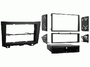 Consola para Honda CRV 2007-2010 marca METRA modelo 99-7873 (DIN/  DOBLE DIN)