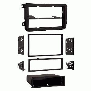 Consola para Volkwagen New Jetta 05-06, Golf Gti 06, Passat 06, Tiguan Amaro 09-10 marca METRA modelo 99-9011 (DIN/DDIN)