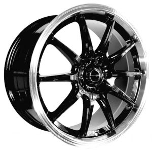 Juego de aros PDW Wheels  modelo A002  bmf - 18"x8.0" - 5x114.3