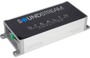AMPLIFICADOR de 1 canal marca SOUNDSTREAM modelo ST1.700D claseD  Stealth Nano (350x1)