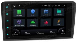 Autoradio Homologado Audi A3-S3-RS3 años 2003-12 con Procesador 8 Nucleos (128+6) Android 12 - Pantalla 8" con WIFI-GPS-BT+ Cam+ CARPLAY+DSP (Importación 7D) PREMIUM Series Xtrons