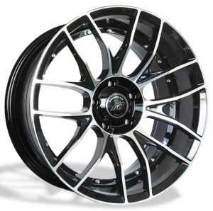 Juego de aros American Wheels  modelo AW-736-01  mb - 18"x8.5" - 5x120