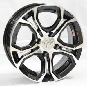 Juego de aros VARELOX Wheels  modelo B4963  black mf - 14"x6.0" - 4x100 (8h) - rép. TOYOTA