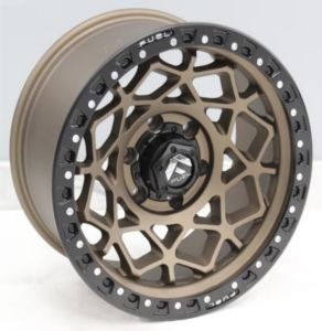 Juego de aros VARELOX Wheels  modelo B7299  matt bronze + mb - 17"x9.0" - 6x139.7 - rép. FUEL