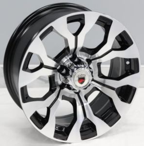 Juego de aros marca VARELOX Wheels  modelo BC5946  black mf - 15"x7.0" - 5x114.3