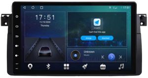 Autoradio Homologado para BMW - Serie 3 | E46 | años del 1998-07, Pantalla QLED 9" Procesador 8 Nucleos (64+4Ram), Android 15 con Carplay Inalambrico y Android Auto inalambrico, entrada Chip4G, procesador DSP, BT, WIFI, full Apps (En Stock) Serie OCTA64