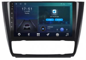 Autoradio para BMW E81 E82 E87 E88 Serie 1 años del 2004-012, Pantalla QLED de 9" Procesador 8 Nucleos (64+4), Android 12 con Carplay inalambrico + procesador de audio DSP-GPS-BT-USB-WIFI-Chip4G (EN STOCK) OCTA64 SERIES