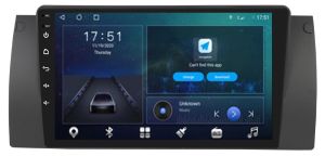 Autoradio para BMW E39 años del 1995-2003, Pantalla QLED de 9" Procesador 8 Nucleos (64+4), Android 12 con Carplay inalambrico + procesador de audio DSP-GPS-BT-USB-WIFI-Chip4G (EN STOCK) OCTA64 SERIES