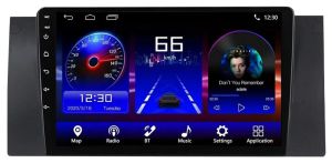 Autoradio para BMW para el modelo E39 Serie 5 años del 1995-04, Procesador 4 Nucleos (32+2) Android 12 - Pantalla 9" con WIFI-GPS-BT+Cam Ret (EN STOCK) QUADCORE32-BF SERIES