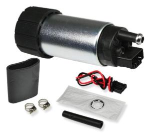 Bomba de Gasolina de alta presión 255lph marca DNA MOTORING c/kit de instal