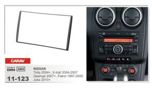 Consola para NISSAN TIIDA 2004-2010 marca CARAV modelo 11-123 (2DIN)