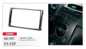 Consola para SSAN YONG REXTON marca CARAV modelo 11-137