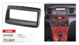 Consola para BYD F3  2005-2013 marca CARAV modelo 11-241 (1DIN)